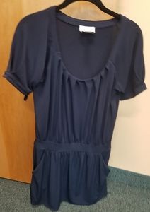 Loft Navy Blue Dress size small